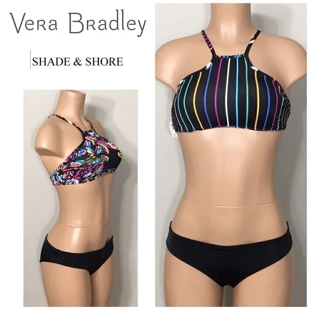 Vera Bradley butterfly mixed bikini. NWOT